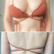 Picture of Frilled Stringed Brazilian Bikini Bottom