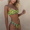 Picture of Leopard Print Crop Bikini Top