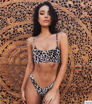 Picture of Leopard Print Crop Bikini Bottom