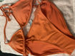 Picture of Orange Triangle Bikini Top