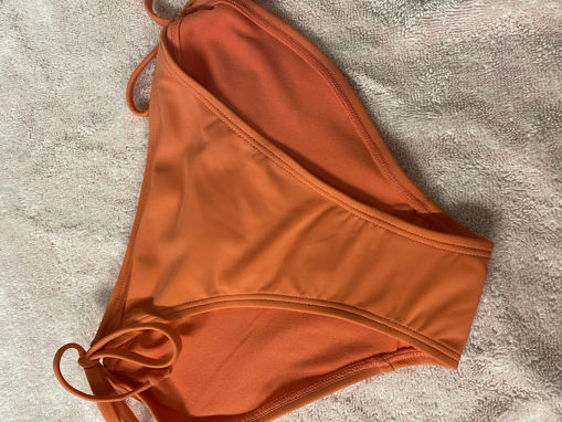 Picture of Orange side tie bikini bottom
